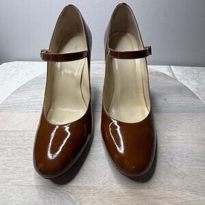 STELLABLU Buckle Patent Leather Heels 9.5